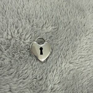 Tiffany & Co. Silver Heart Lock Charm